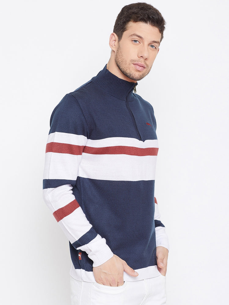 Men Regular Fit Cotton Casual Lightweight Sweater - JUMP USA (1568779501610)