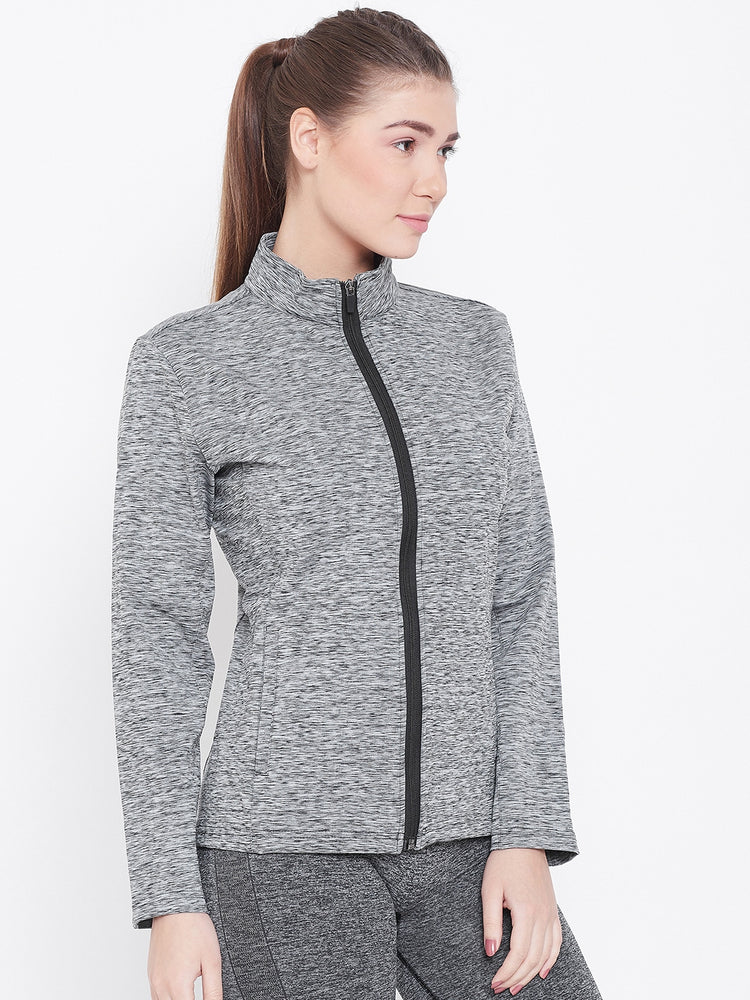 Women Solid Jacket - JUMP USA