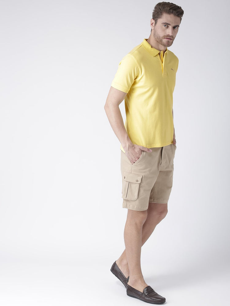 Men Plain Short Sleeve Polo T-Shirt - JUMP USA (1568780124202)