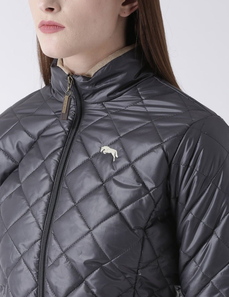Women Full Sleeves Puffer Jacket - JUMP USA (1568783007786)