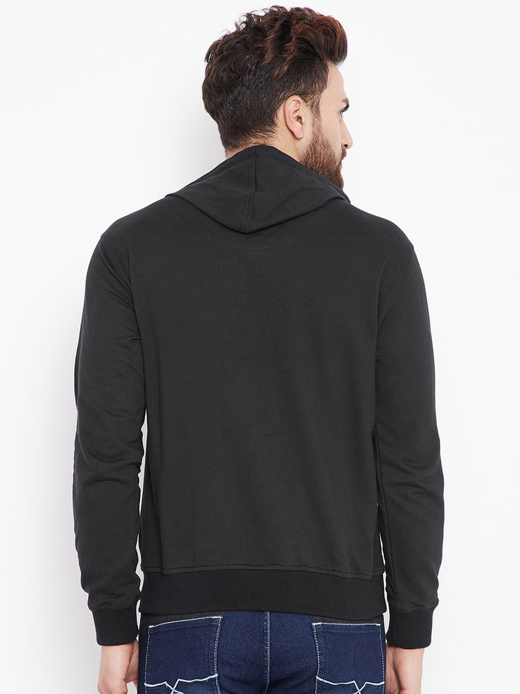 Mens Solid Black Sweatshirt - JUMP USA