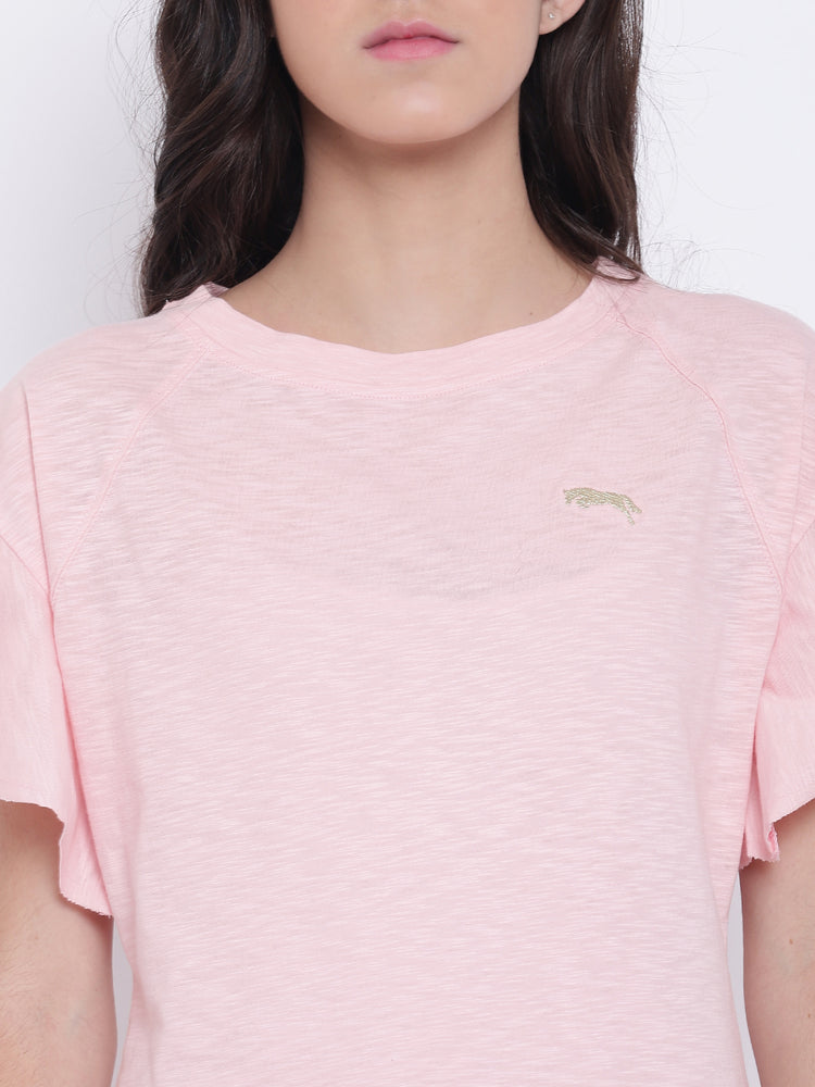 Women Pink Casual Tops - JUMP USA