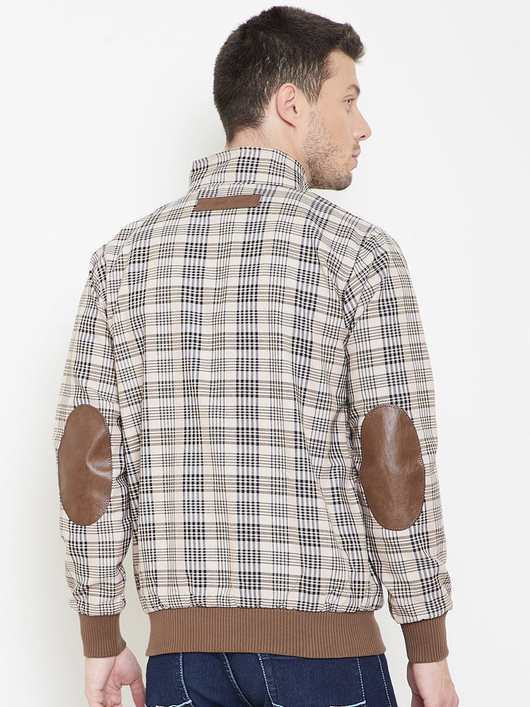 Men Full Sleeve Cotton Zipper Jacket - JUMP USA (1568785203242)