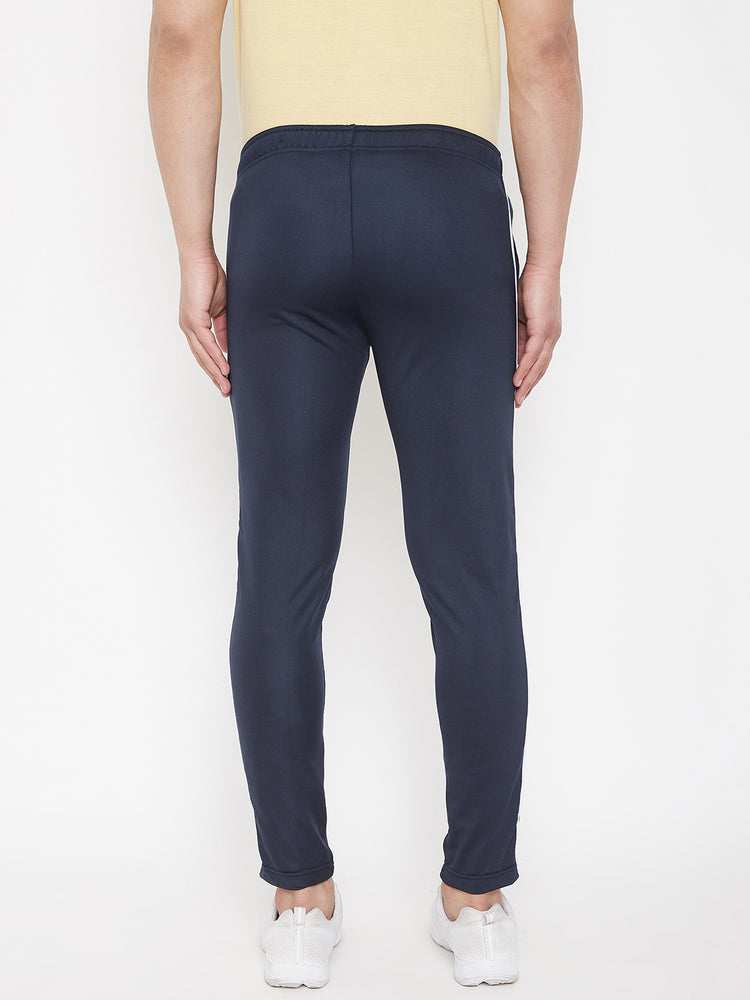 JUMP USA Men Navy Blue Solid Track Pant - JUMP USA