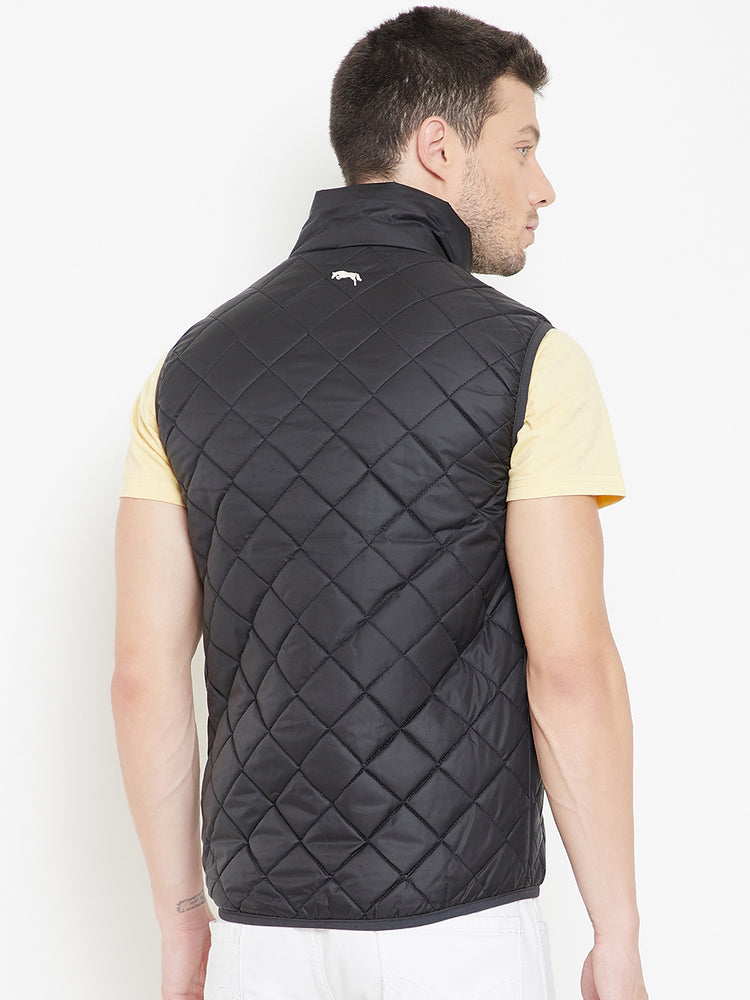 Men Half Sleeve Polyester Jacket - JUMP USA (1568785072170)