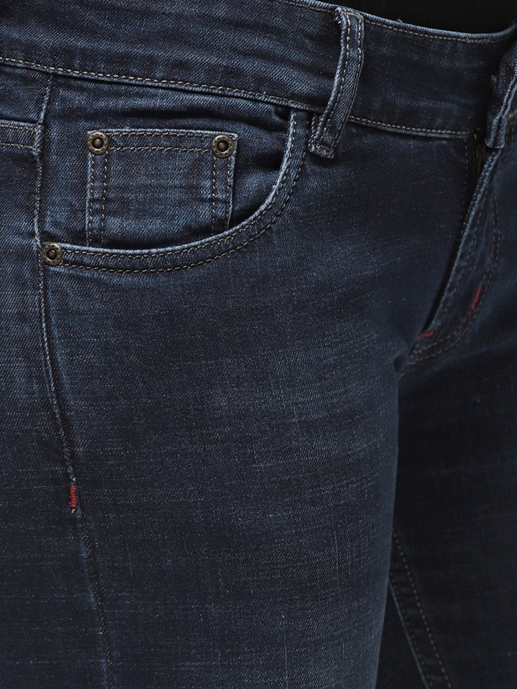 Women Blue Skinny Fit Mid-Rise Clean Look Jeans - JUMP USA
