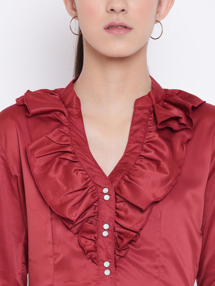 Women Navy Blue Casual Tops - JUMP USA