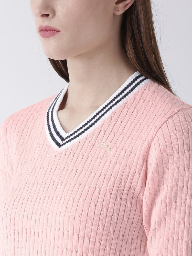 Women Full Sleeves Cotton Casual Sweater - JUMP USA (1568783302698)
