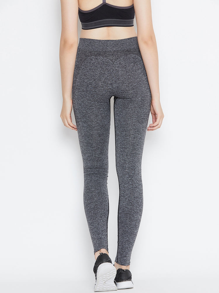 JUMP USA Women Black Solid Skinny-Fit Tights - JUMP USA