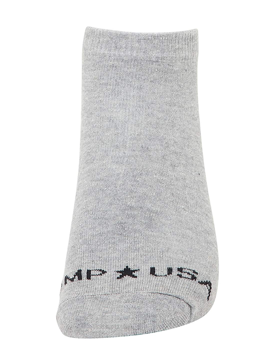 JUMP USA Women Pack of 3 Ankle Length Socks_Grey
