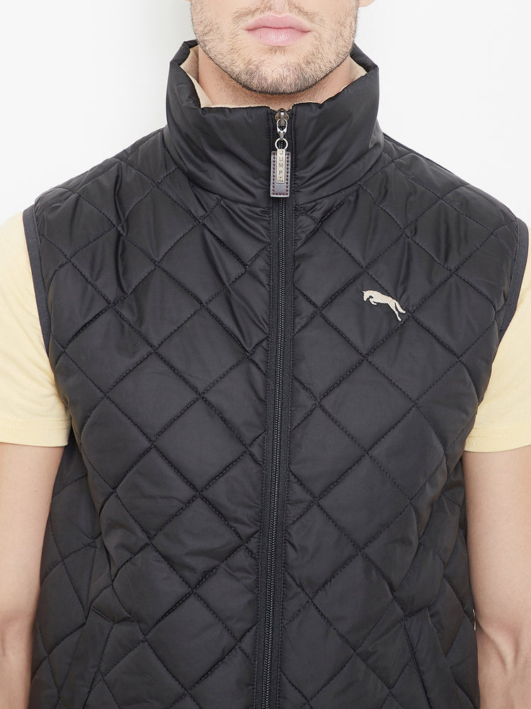Men Half Sleeve Polyester Jacket - JUMP USA (1568785072170)