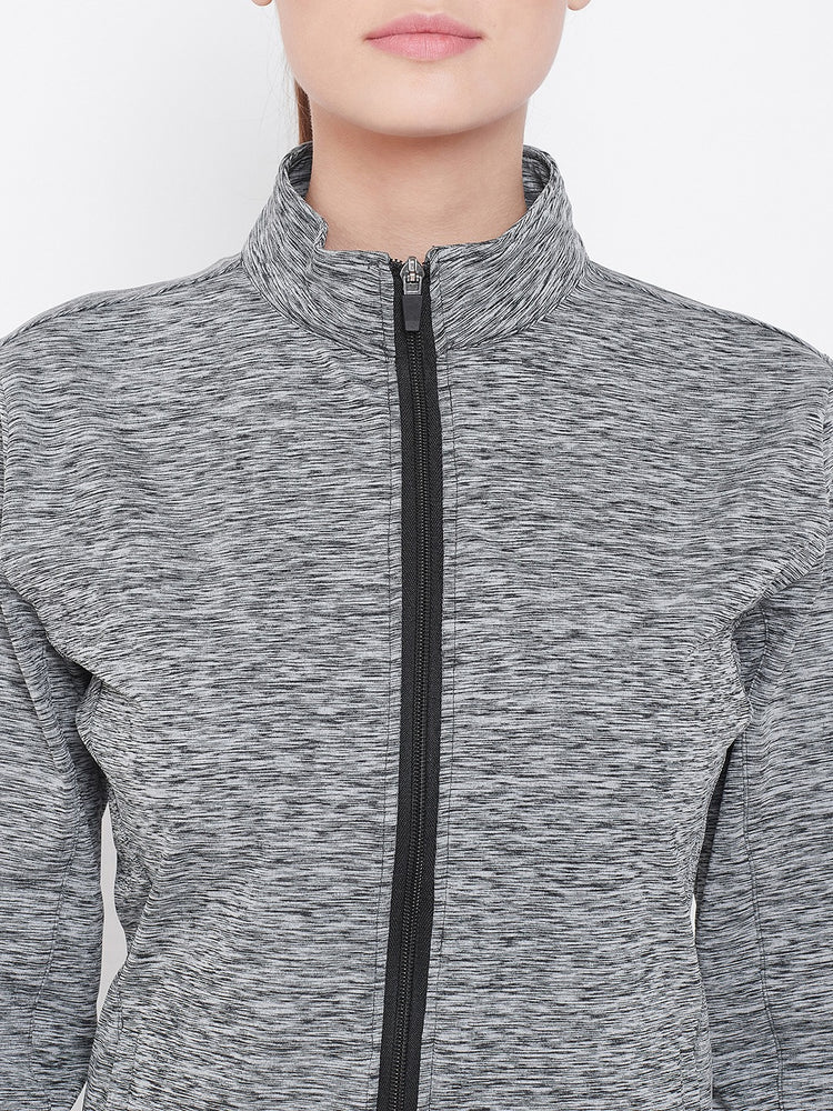Women Solid Jacket - JUMP USA