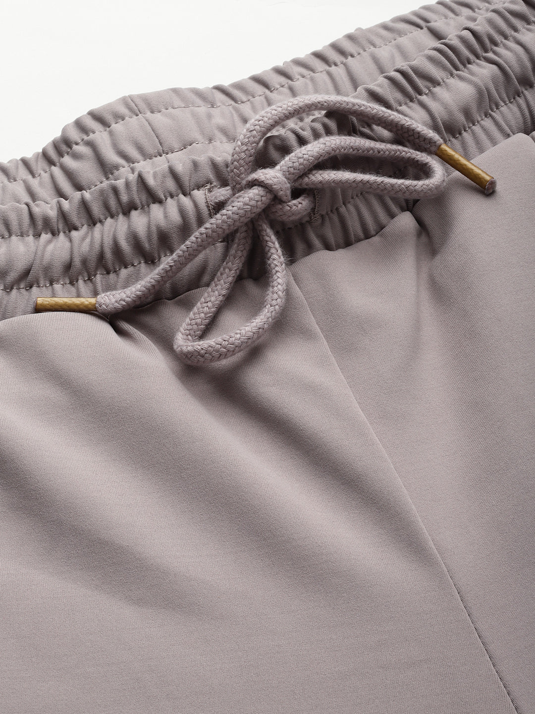 JUMP USA Men's Grey Solid Active Wear Slim-Fit Joggers