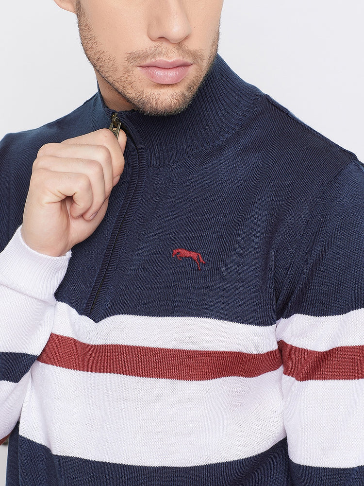 Men Regular Fit Cotton Casual Lightweight Sweater - JUMP USA (1568779501610)