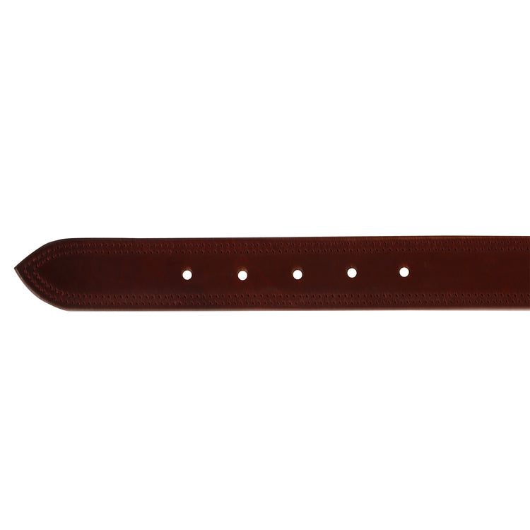 Men Leather Brown Belts With Metal Buckle - JUMP USA