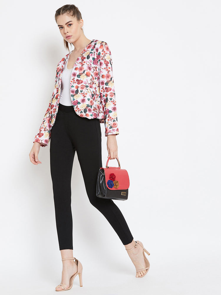 JUMP USA Women Black Solid Casual Skinny fit Trousers - JUMP USA