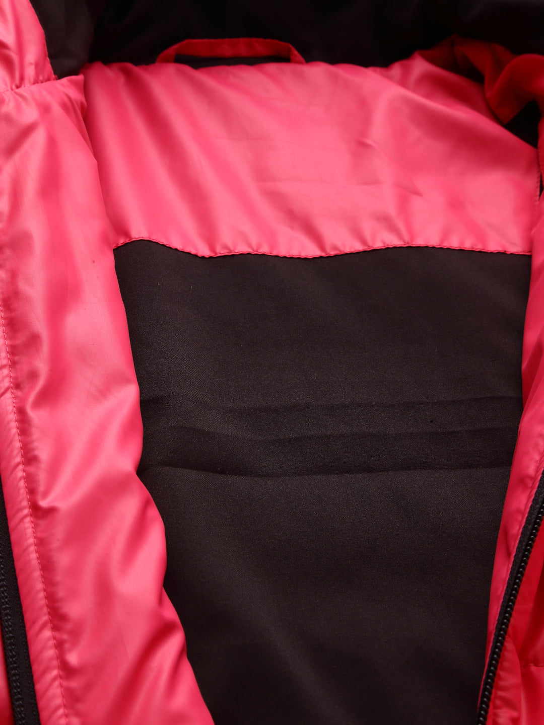 JUMP USA Women Pink Solid Active Wear Jacket With Hood