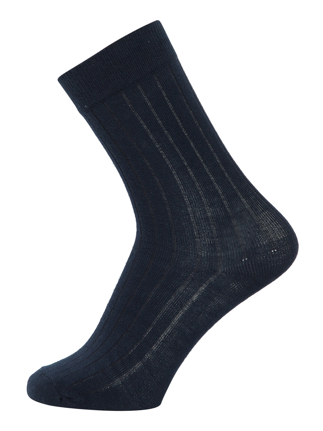JUMP USA Men Calf Length Pack of 3 Socks_Blue_Black_Grey