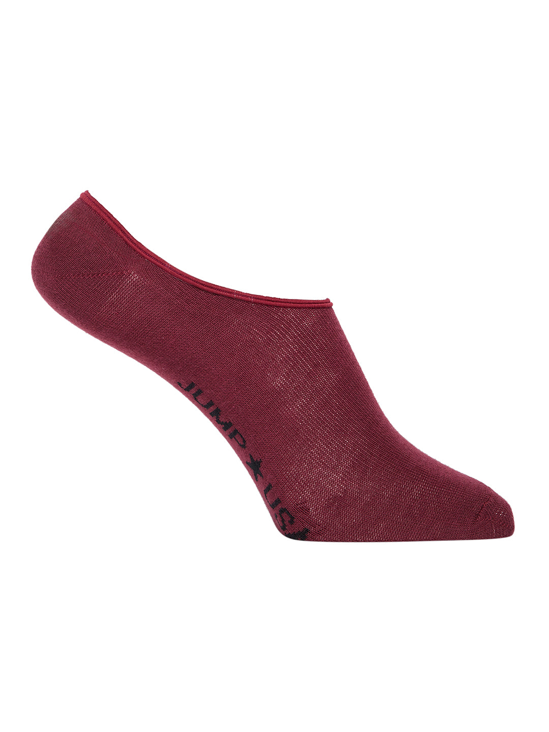 JUMP USA Women Shoeliner Pack of 3 Socks_Black_Burgundy_White