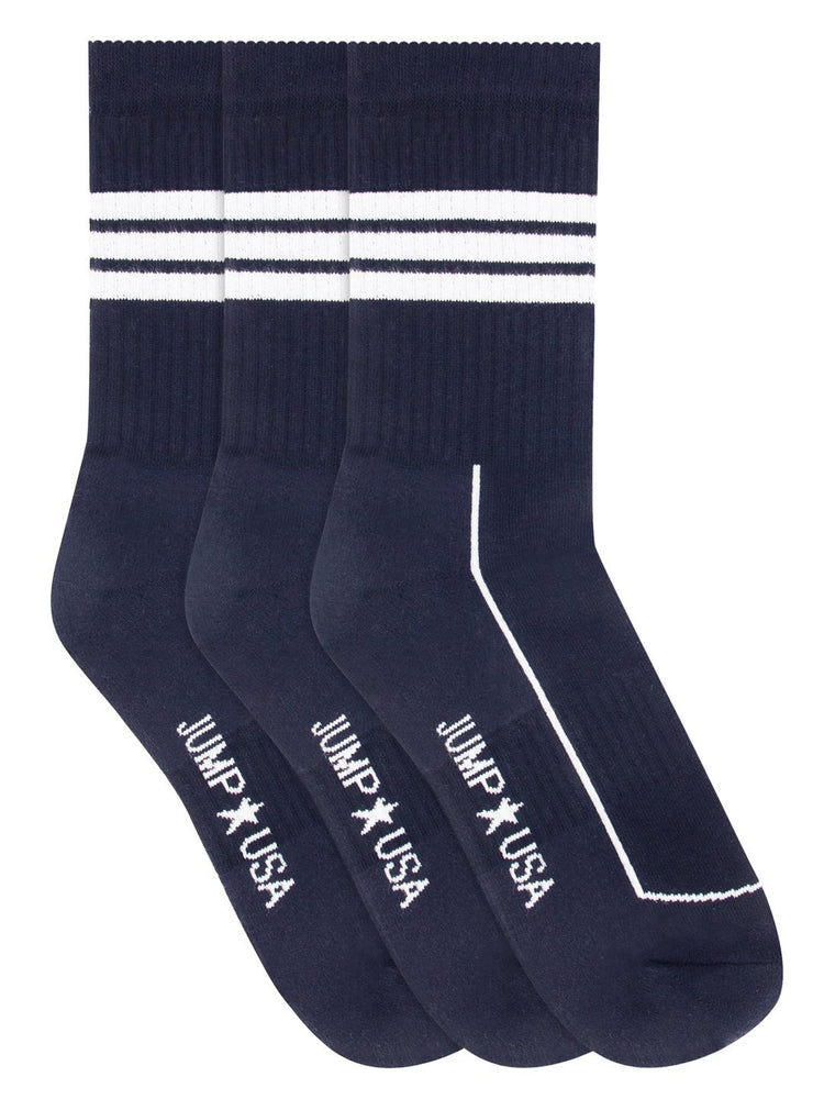 Men Pack of 3 Above Ankle Length socks - JUMP USA
