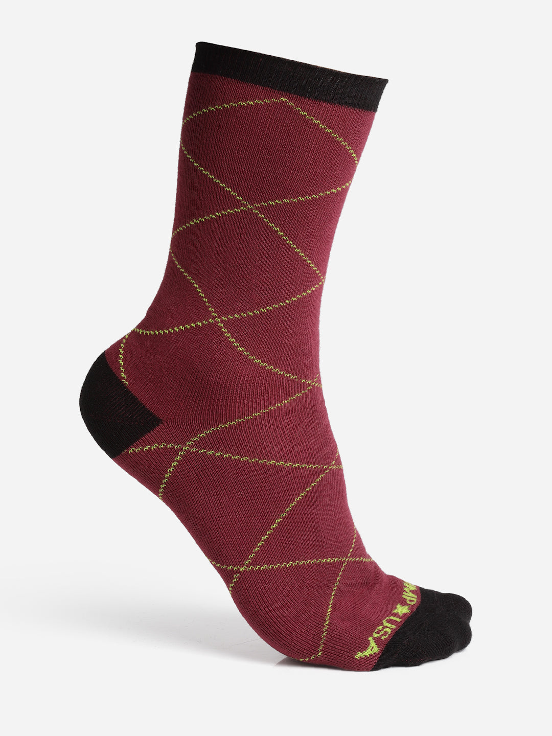 JUMP USA Men Pack Of 2 Assorted Calf-Length Trendy Socks