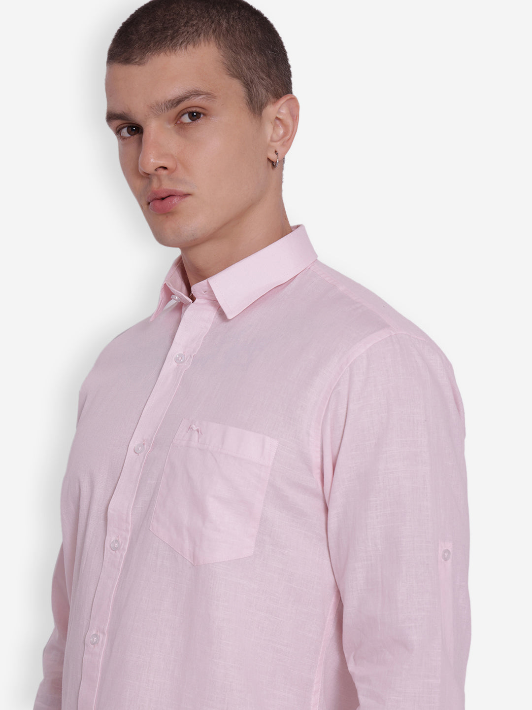 JUMP USA Men Solid Cotton Casual Shirts - JUMP USA