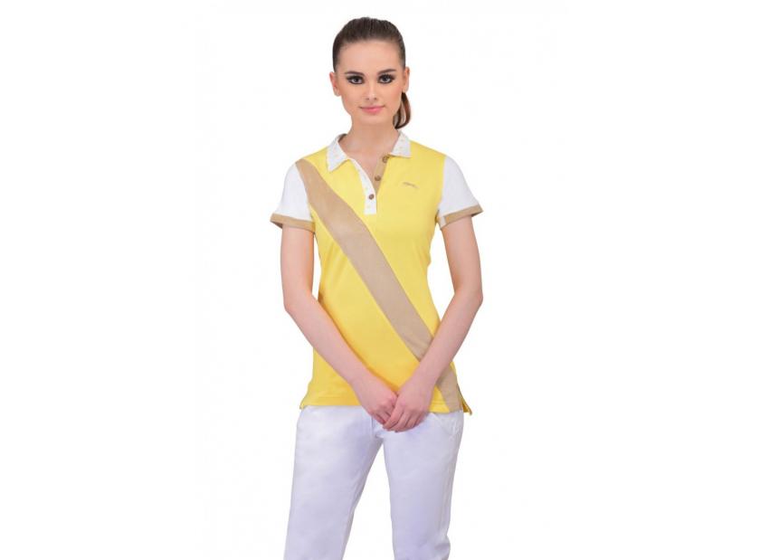 ADD THE COLLAR MAGIC TO YOUR LOOK WITH POLO T-SHIRTS FOR WOMEN