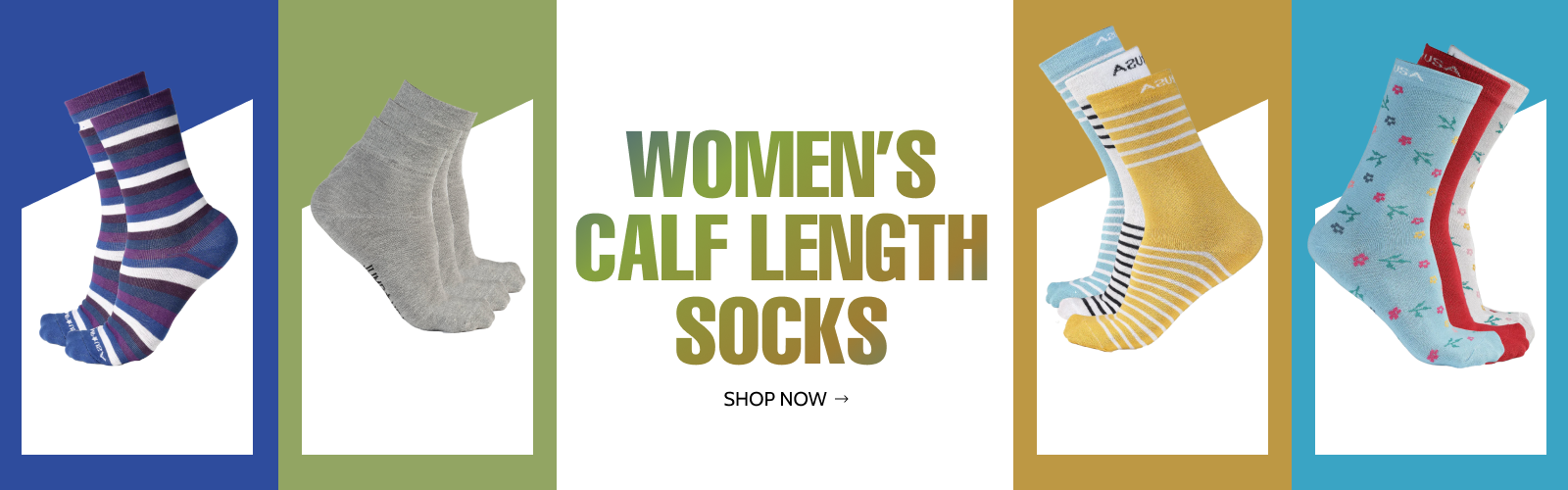 Women's Calf Length Socks