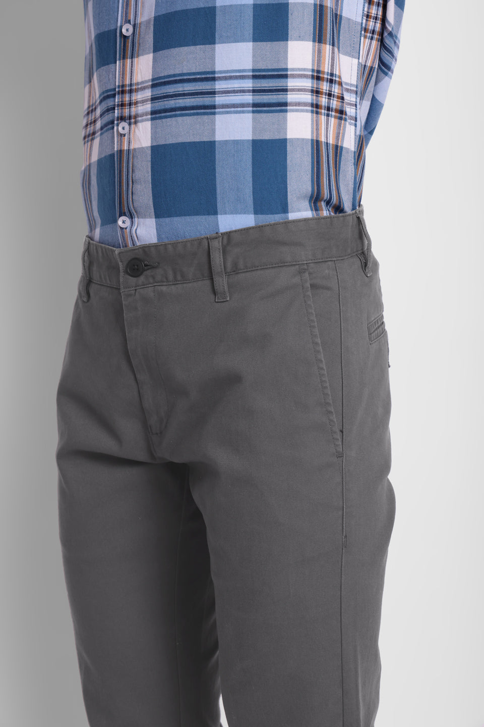 JUMP USA Men's Premium Slim Fit Sustainable Chinos