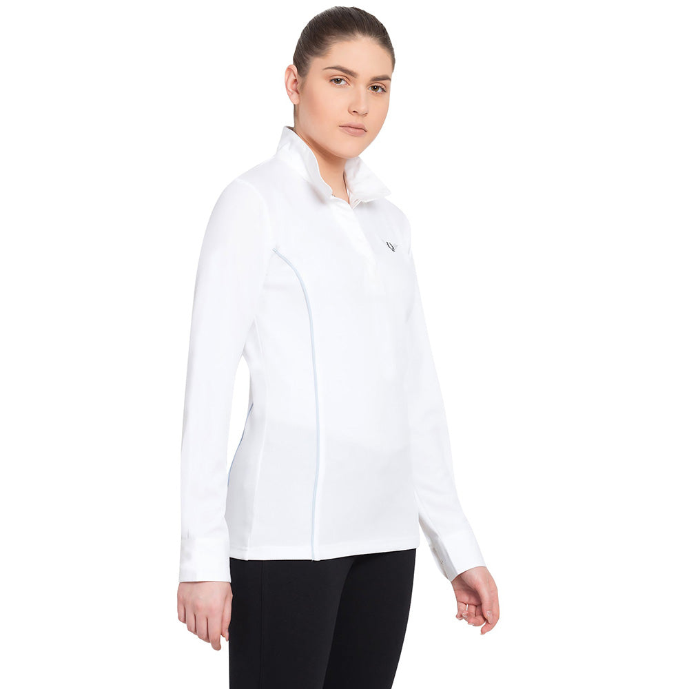 TuffRider Ladies Kirby Kwik Dry Long Sleeve Show Shirt