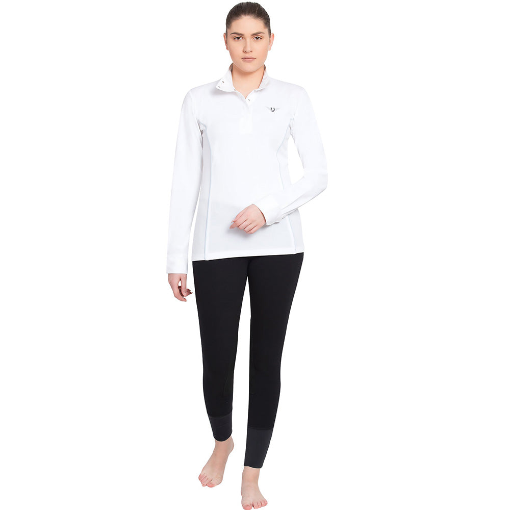 TuffRider Ladies Kirby Kwik Dry Long Sleeve Show Shirt