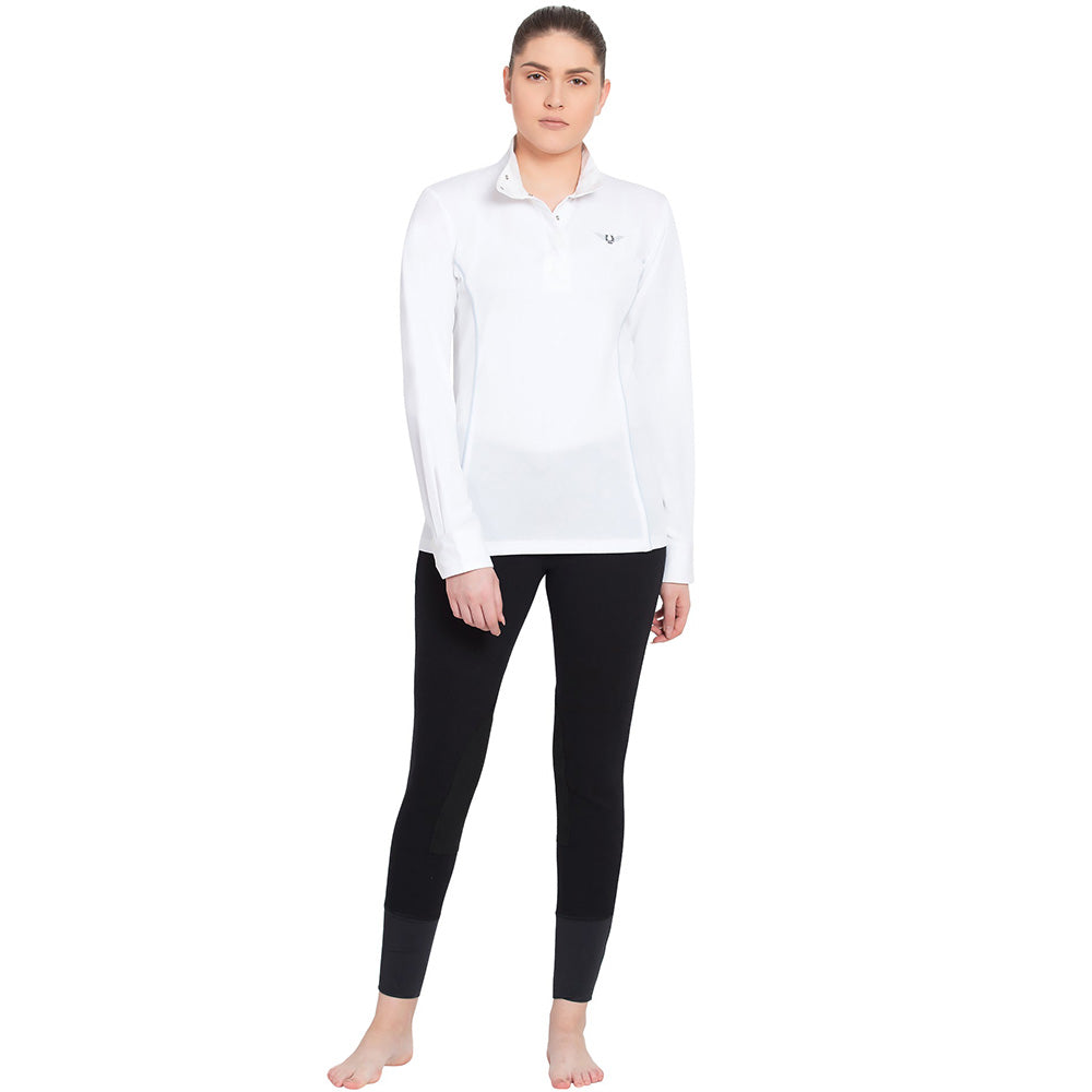 TuffRider Ladies Kirby Kwik Dry Long Sleeve Show Shirt