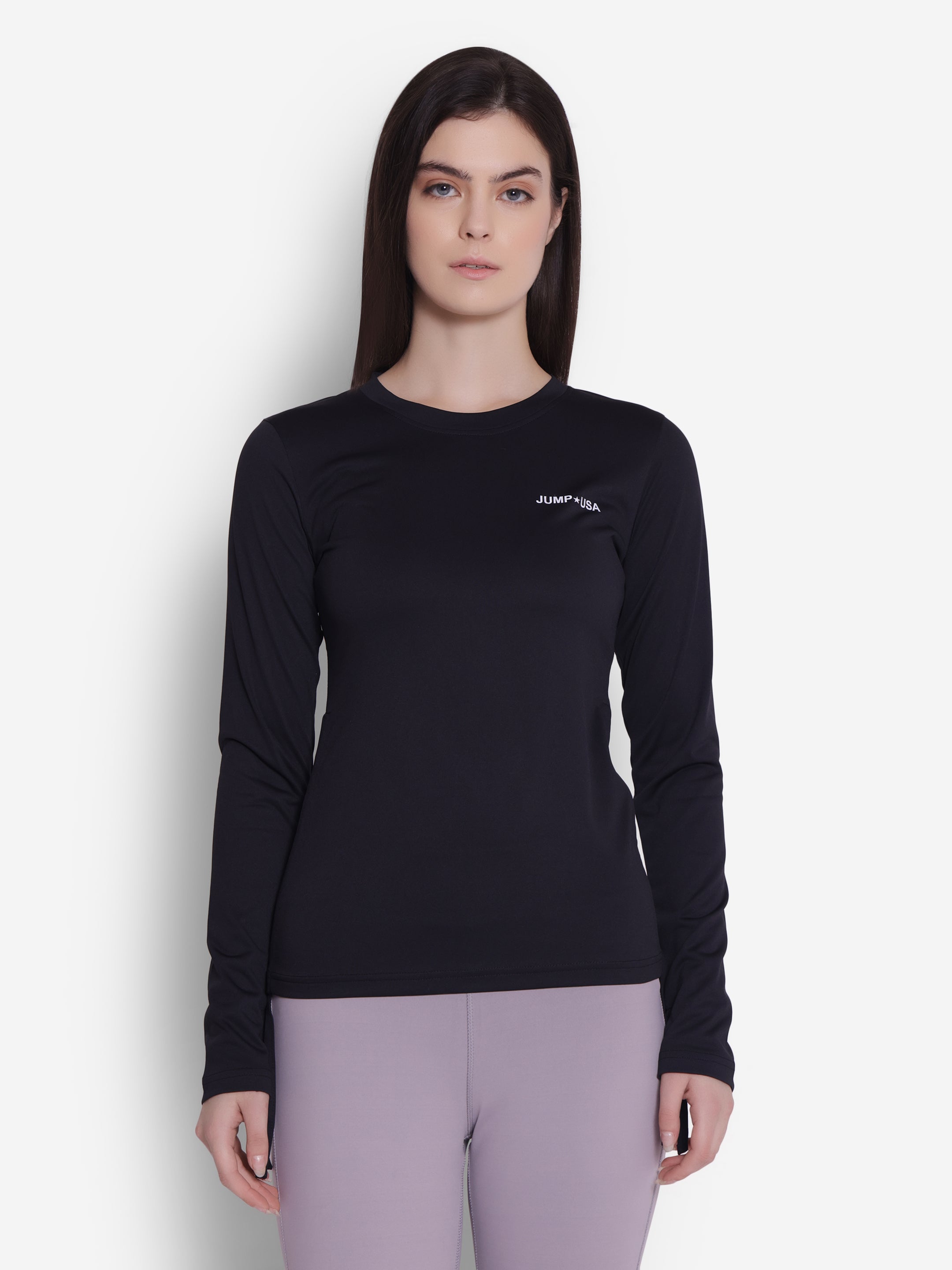 JUMP USA Women Polyester T-shirt