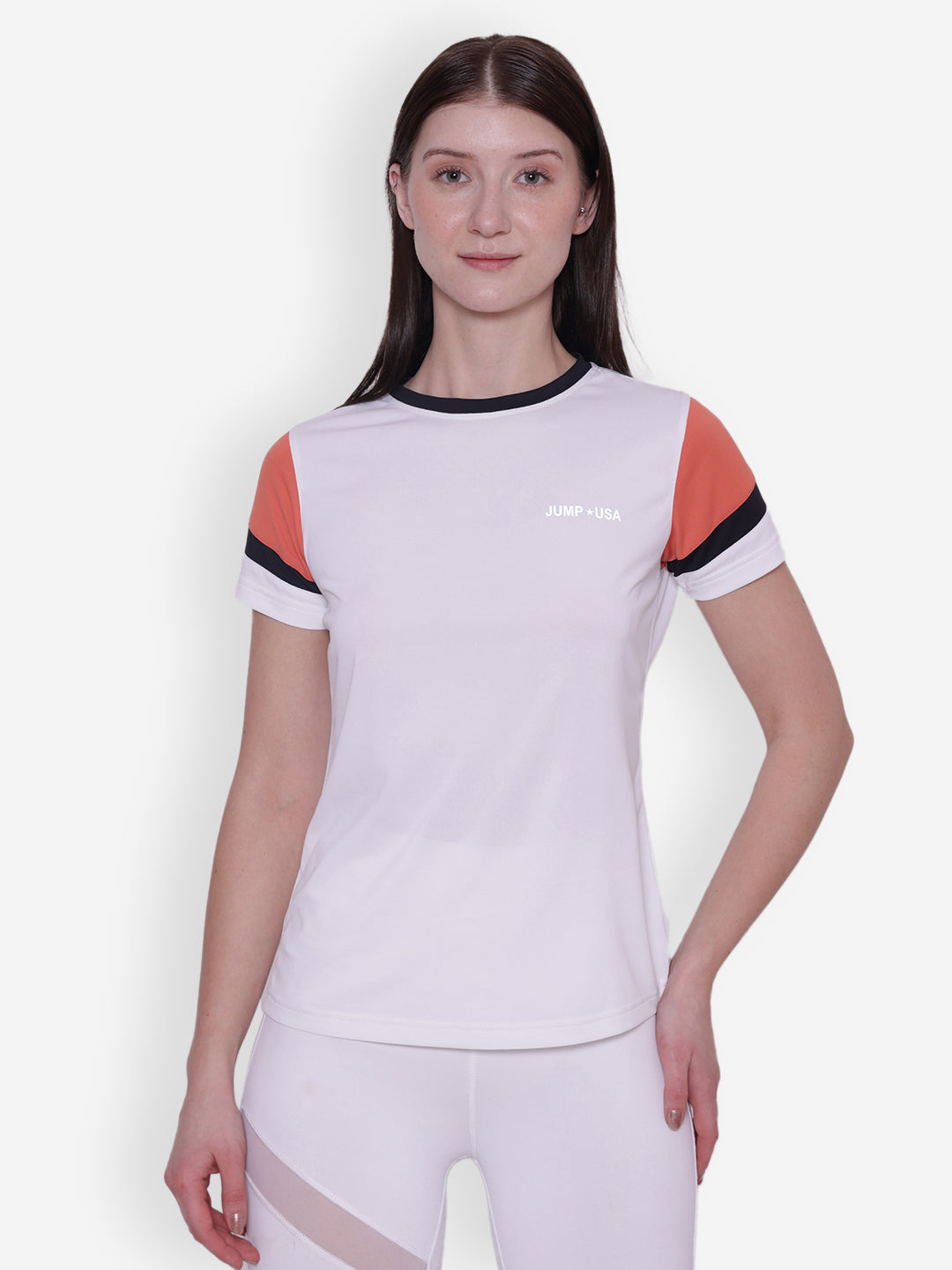 JUMP USA Ladies  Round Neck T-Shirt
