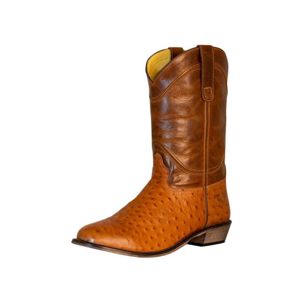 TuffRider Men's Norris Wide Round Toe Western Boot