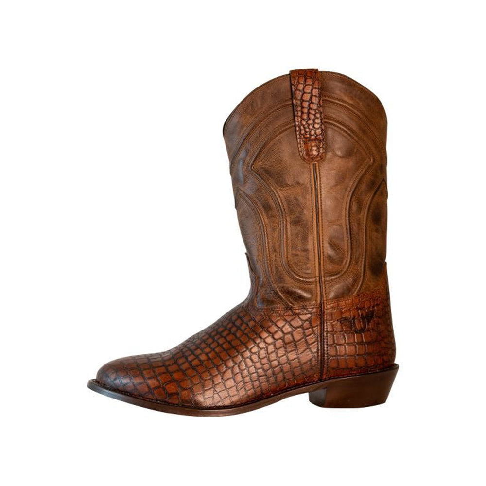 TuffRider Men's Hayden Wide Round Toe Western Boot