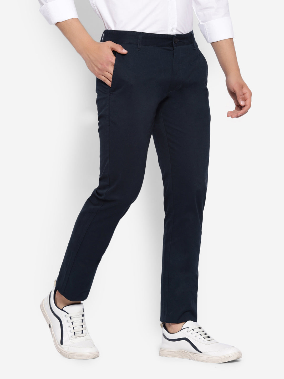 JUMP USA Men's Premium Slim Fit Sustainable Chinos