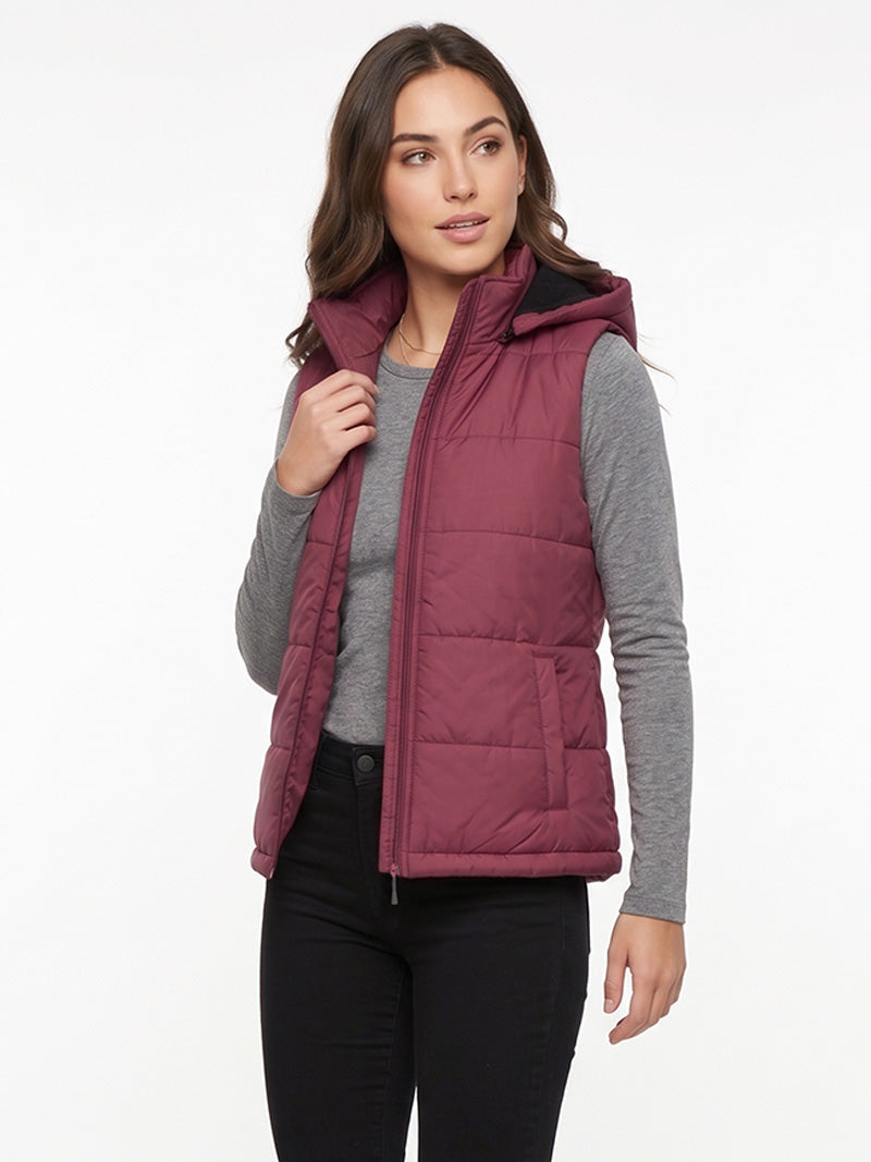 Jump USA Ladies Puffer Vest Jacket