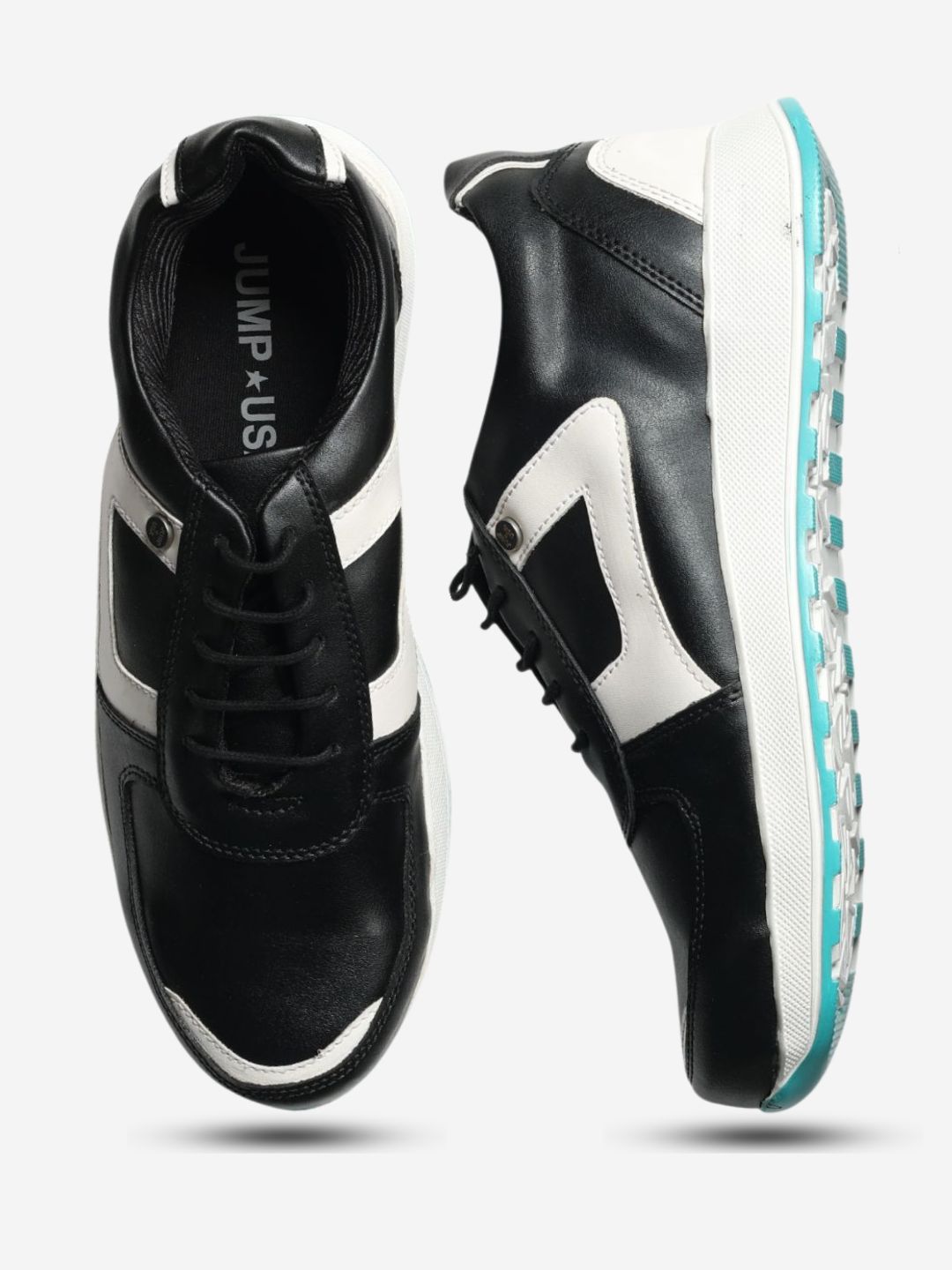 JUMP USA Women's Black Sports Running Shoes