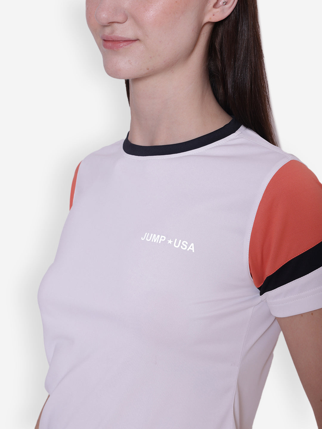 JUMP USA Ladies  Round Neck T-Shirt