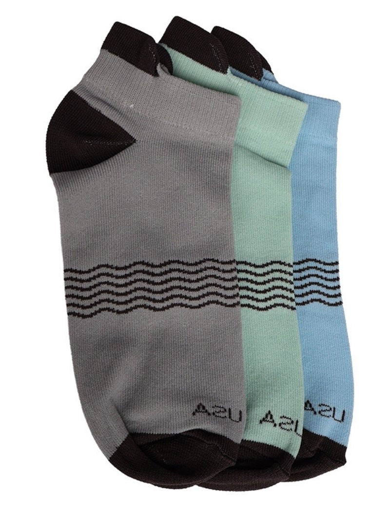 JUMP USA ActiveWear Socks (Set of 3)