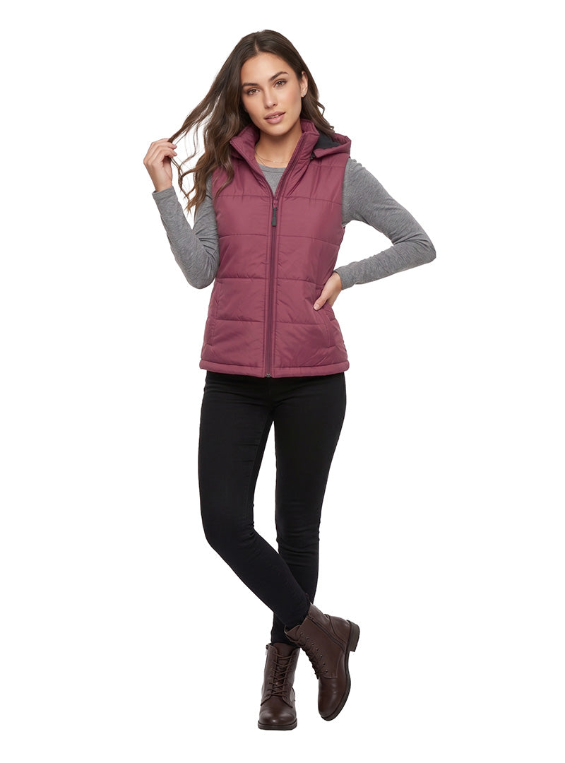 Jump USA Ladies Puffer Vest Jacket