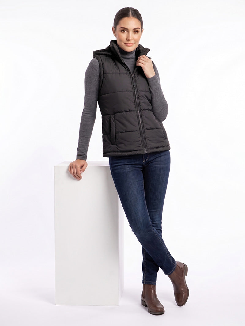 Jump USA Ladies Puffer Vest Jacket