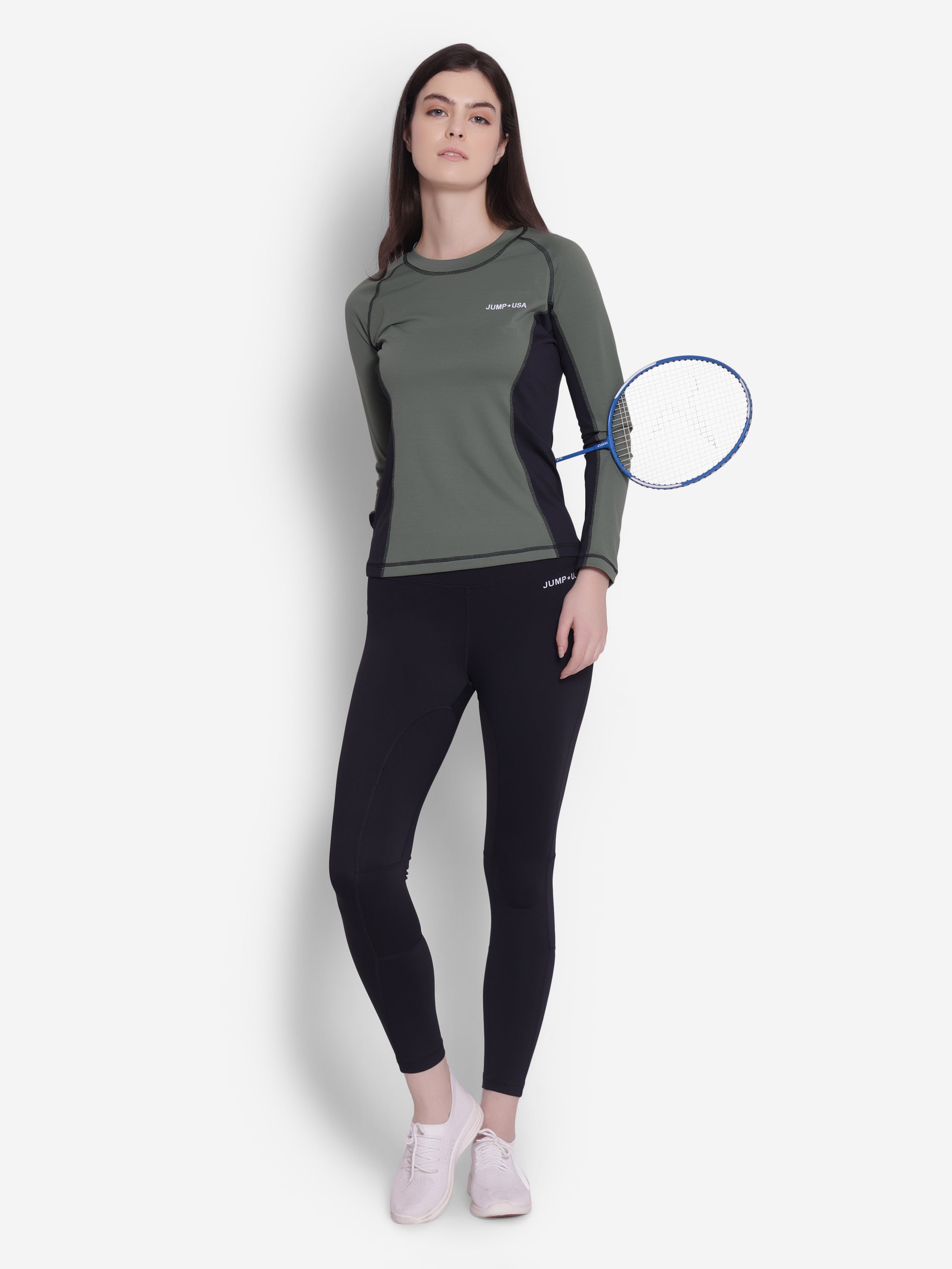 JUMP USA Women Polyester T-shirt