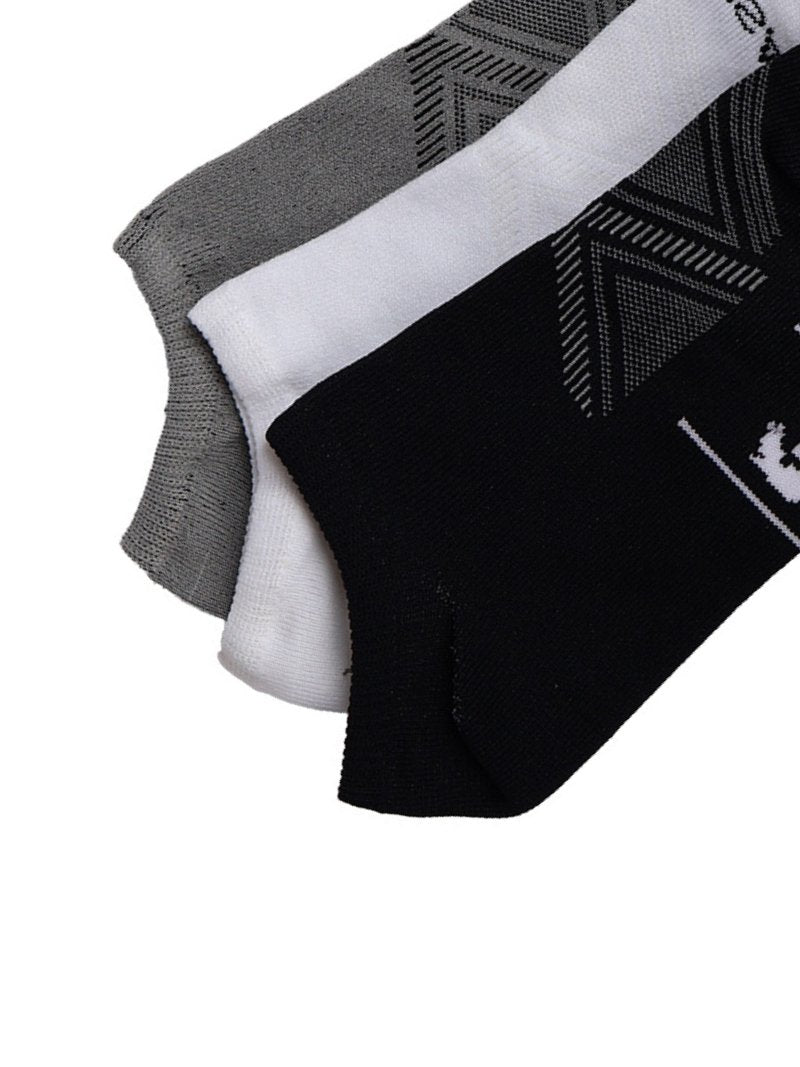 Jump USA AeroCool No-Show Socks (Set of 3)