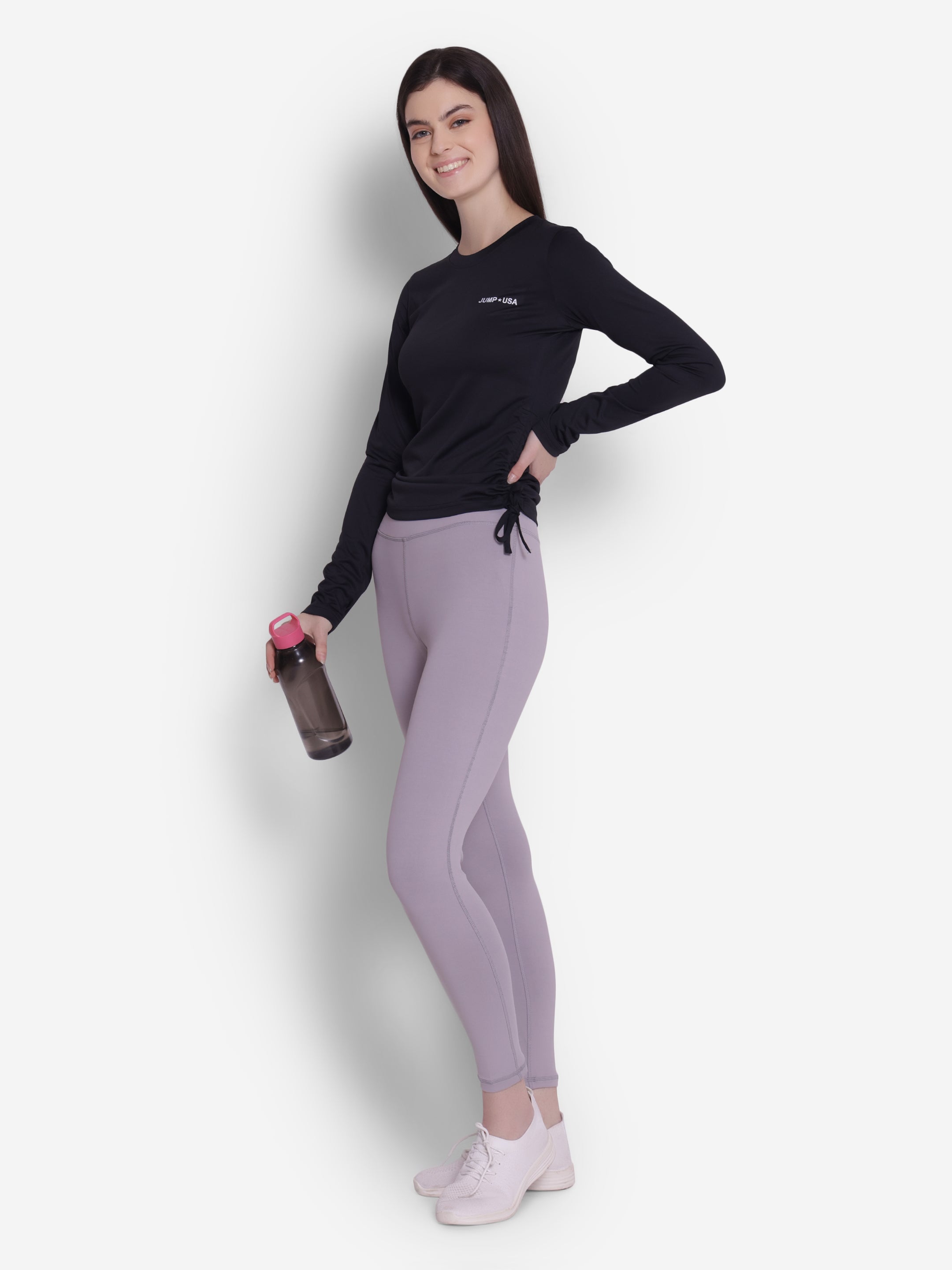JUMP USA Women Polyester T-shirt