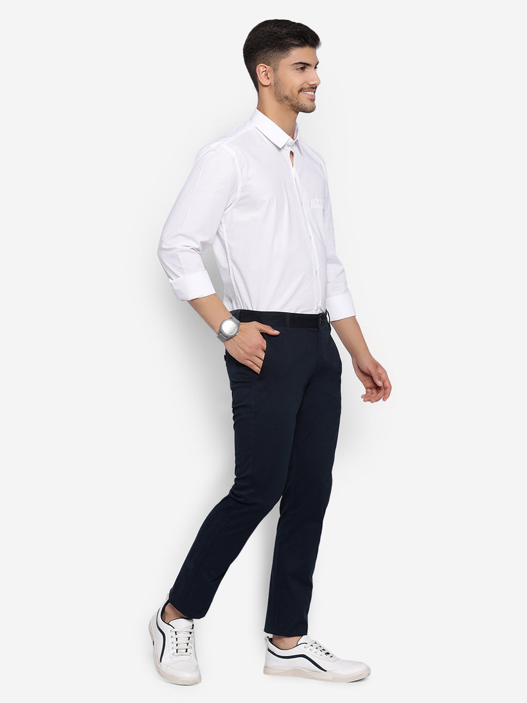 JUMP USA Men's Premium Slim Fit Sustainable Chinos