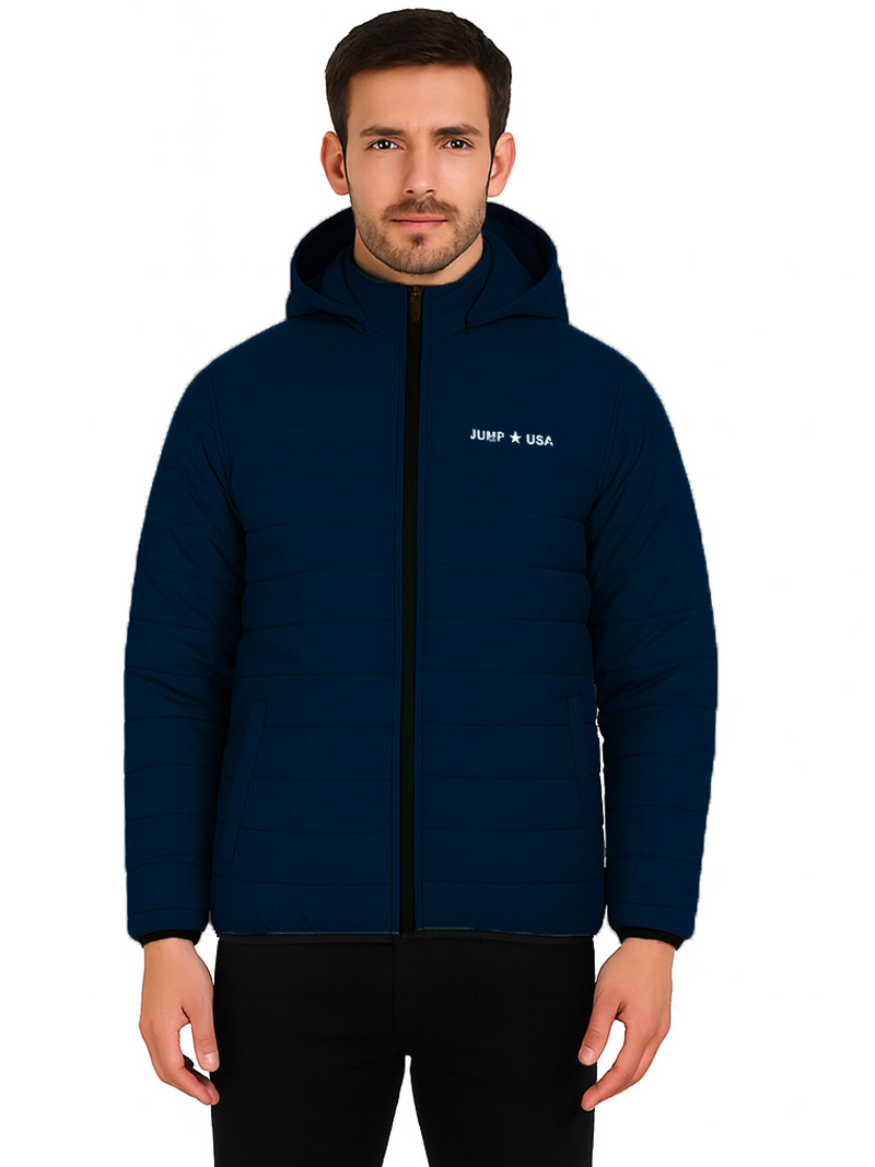 JUMP USA Men Water Resistant Bomber Jacket