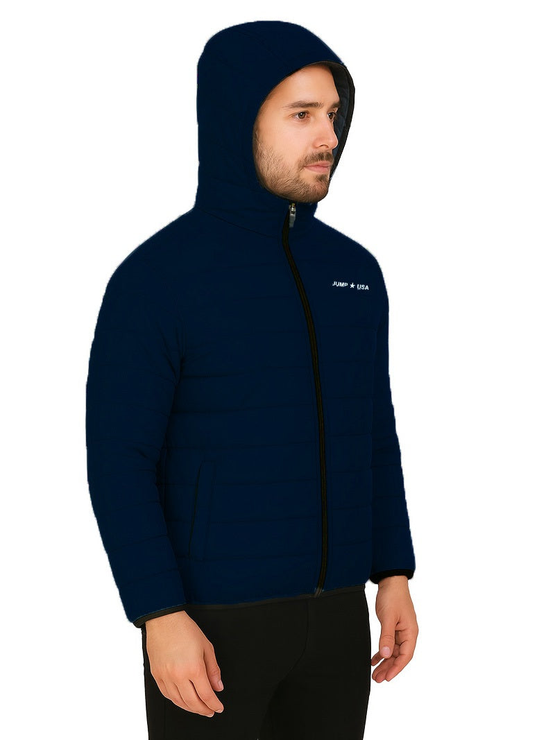 JUMP USA Men Water Resistant Bomber Jacket