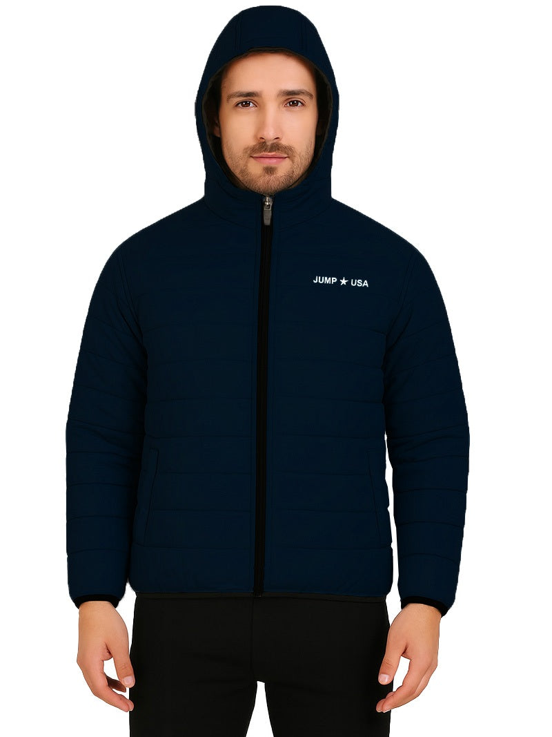 JUMP USA Men Water Resistant Bomber Jacket